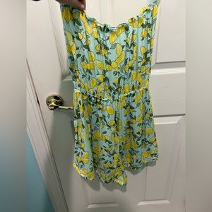 Divided Romper with Lemons size 12